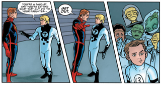 Illustration for article titled Hawkeye and FF deliver a one-two punch of superhero romance